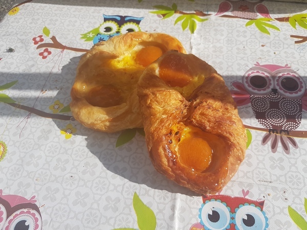 2- Apricot danish